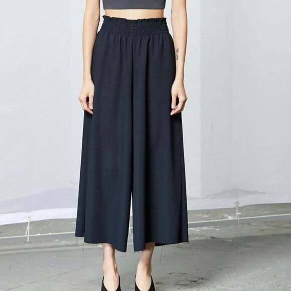 Rachel Comey Monterey Pants (Sz 0) Wide Leg Crop Black